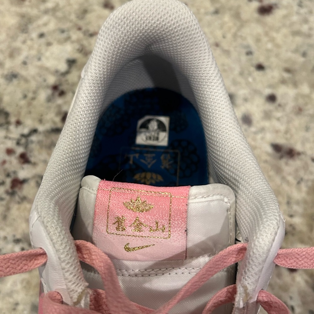Nike Air Force 1 '07 PRM "San Francisco Chinatown - Lotus Flower" Size 10 - Picture 10 of 15